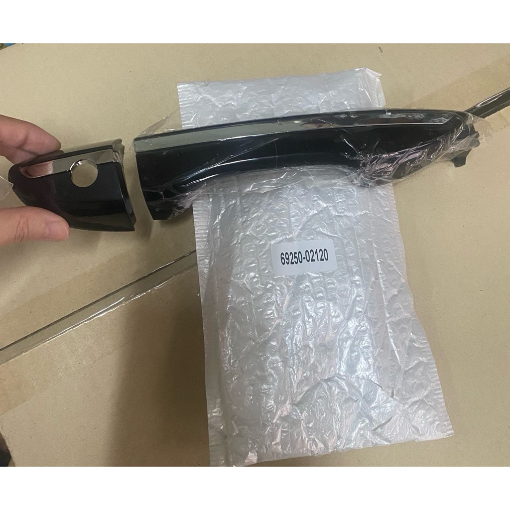 มือเปิดประตู มือเปิดนอก คิ้วคาดโครเมียม Toyota Altis 2014-2018