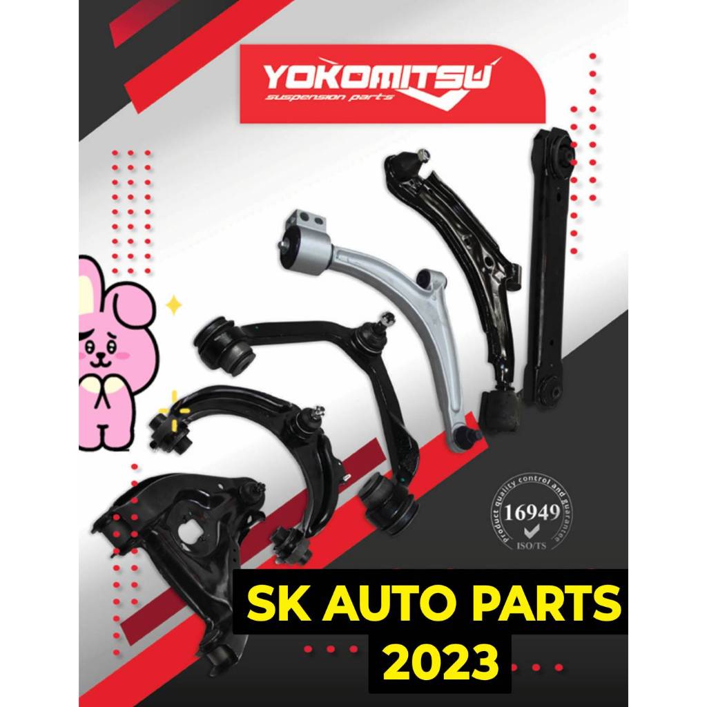 ปีกนกล่าง ยี่ห้อYOKOMITSU(BBBTEK) ปีกนกล่าง TOYOTA AVANZA F651 ปี 2012-2015 พร้อมบูช + ลูกหมาก(สินค้ามีประกัน) ราคา ถูกที่สุด ดีลบีเคเค แกลเลอรีภาพที่ 5
