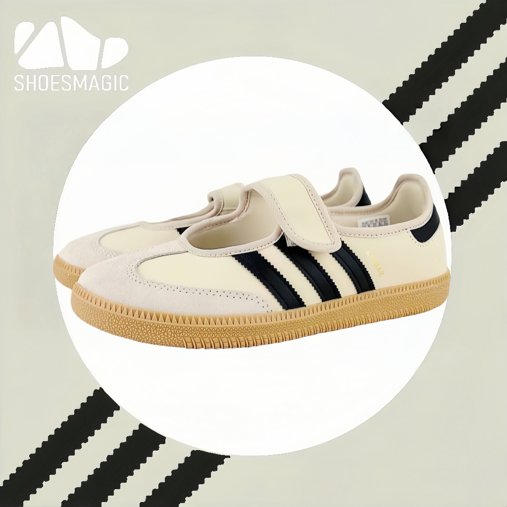 🍒-พร้อมส่ง-แท้ 100%💌 adidas originals Samba Jane JR7338 รองเท้า รองเท้ามีสายรัด