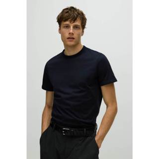 H&M(เอชแอนด์เอ็ม) เสื้อยืดผ้าคอตตอนทรงสลิม Men Slim Fit Cott…