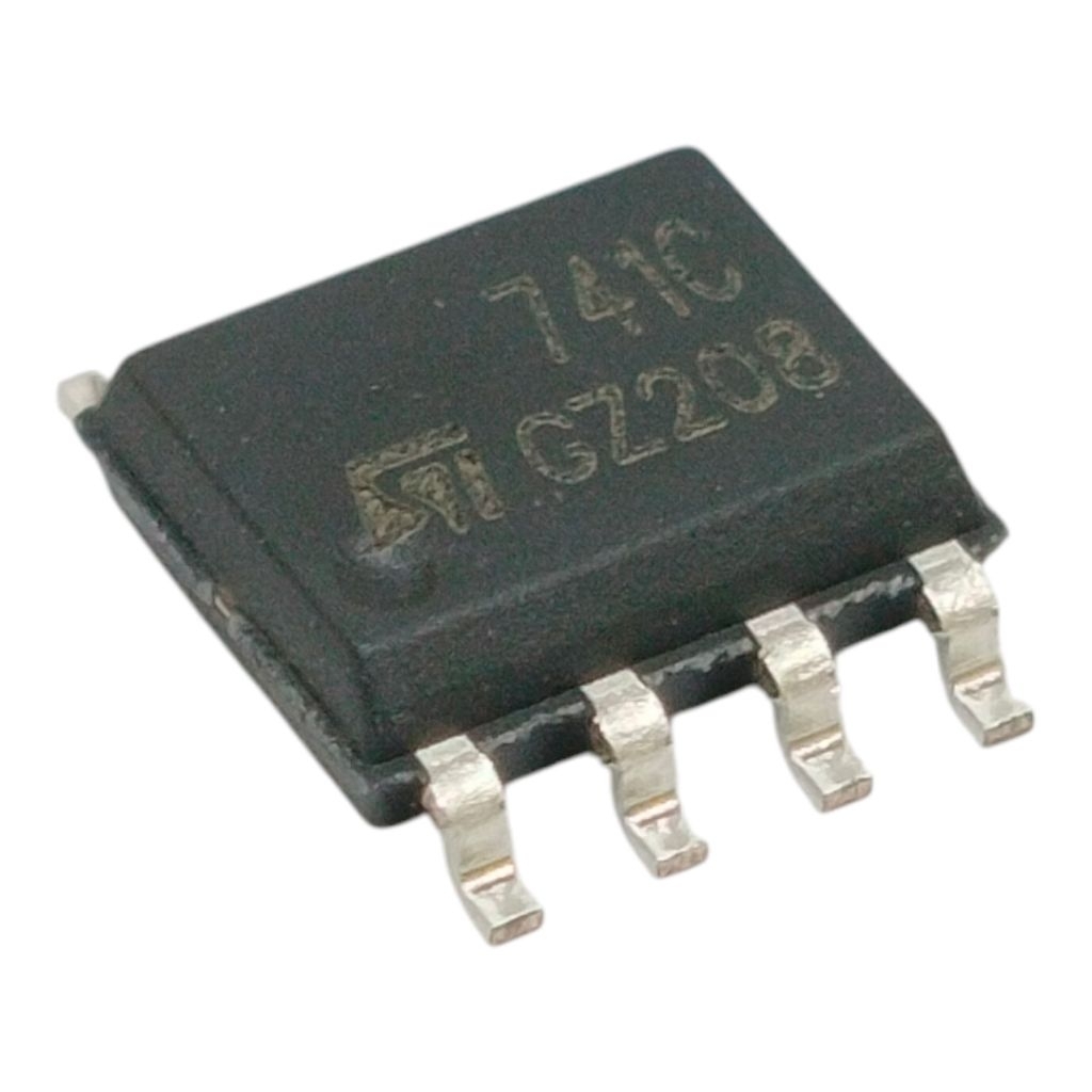 1ชิ้น ไอซี 741 SMD  UA741 SOP8 UA741C 741C ออปแอมป์