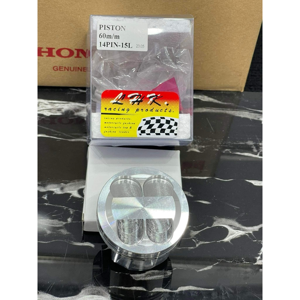 ลูก60สลัก14ใส่หลีดจีออโน่pcx160กำลังอัด