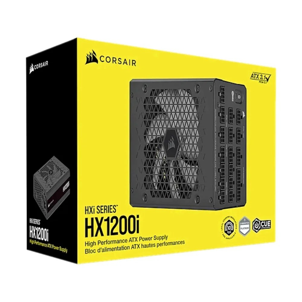 CORSAIR HX1200i 1200W POWER SUPPLY (80+ PLATINUM) (CP-9020307-NA)