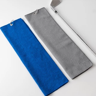 ผ้าเช็ดกอล์ฟ ผ้าคอตตอนวาฟเฟิลพร้อมตะขอ ผ้าไมโครไฟเบอร์ Multipurpose cleaning cloth