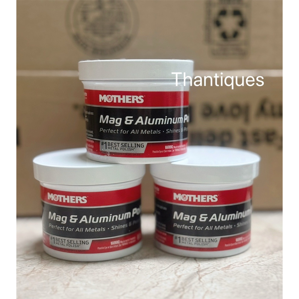 ครีมขัดเงา MOTHERS   Mothers Mag and Aluminum Polish   USA แท้ ของดี