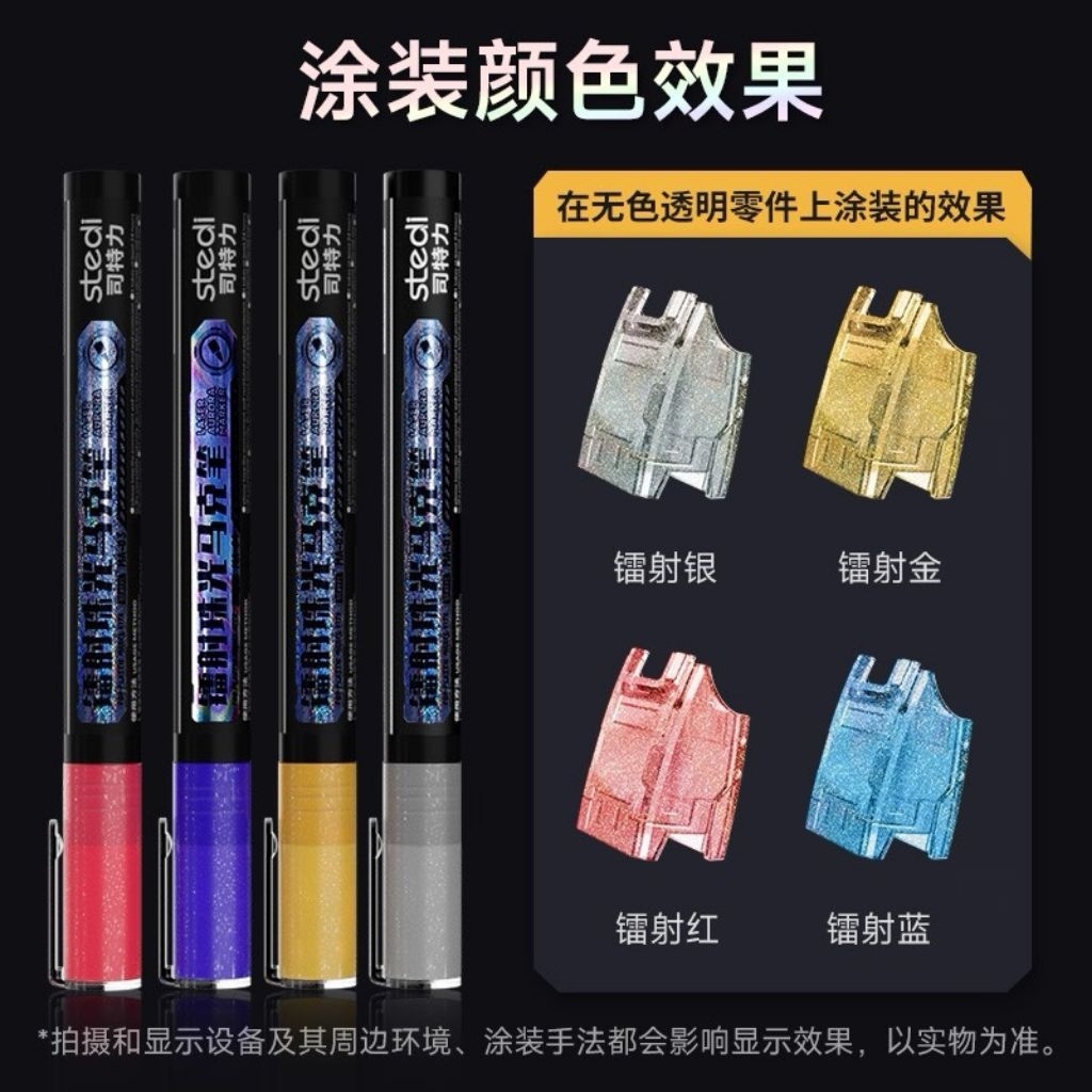 STEDI laser Pearl Marker Model Coloring Tool Figure Transparent Parts Coating