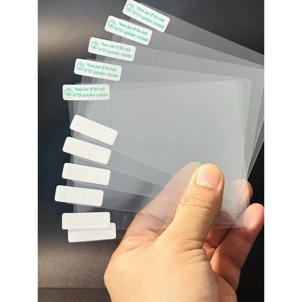 แผ่นฟิล์มติดกระจก แถม 3M ฟรี Electrostatic Film ป้องกันรอยกาว ยึดกล้องติดรถ Easy Pass แกะง่าย ไม่ทิ้งคราบ thumbnail 7