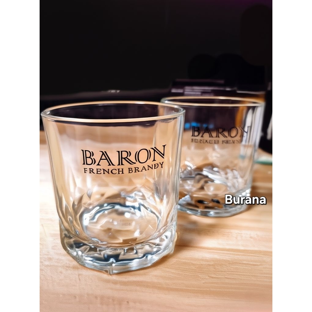 แก้วบารอน  BARON FRENCH BRANDY #แก้วBaron