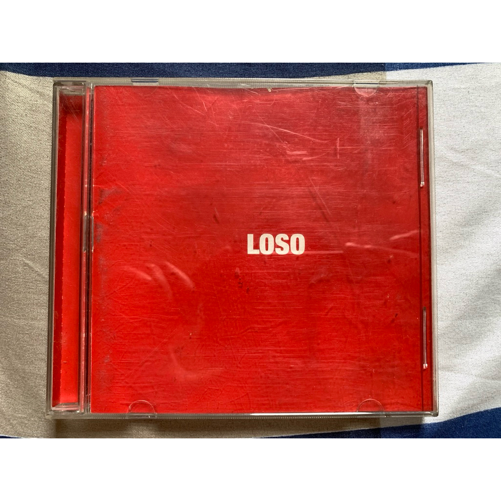 CD audio LOSO อัลบั้ม ปกแดง