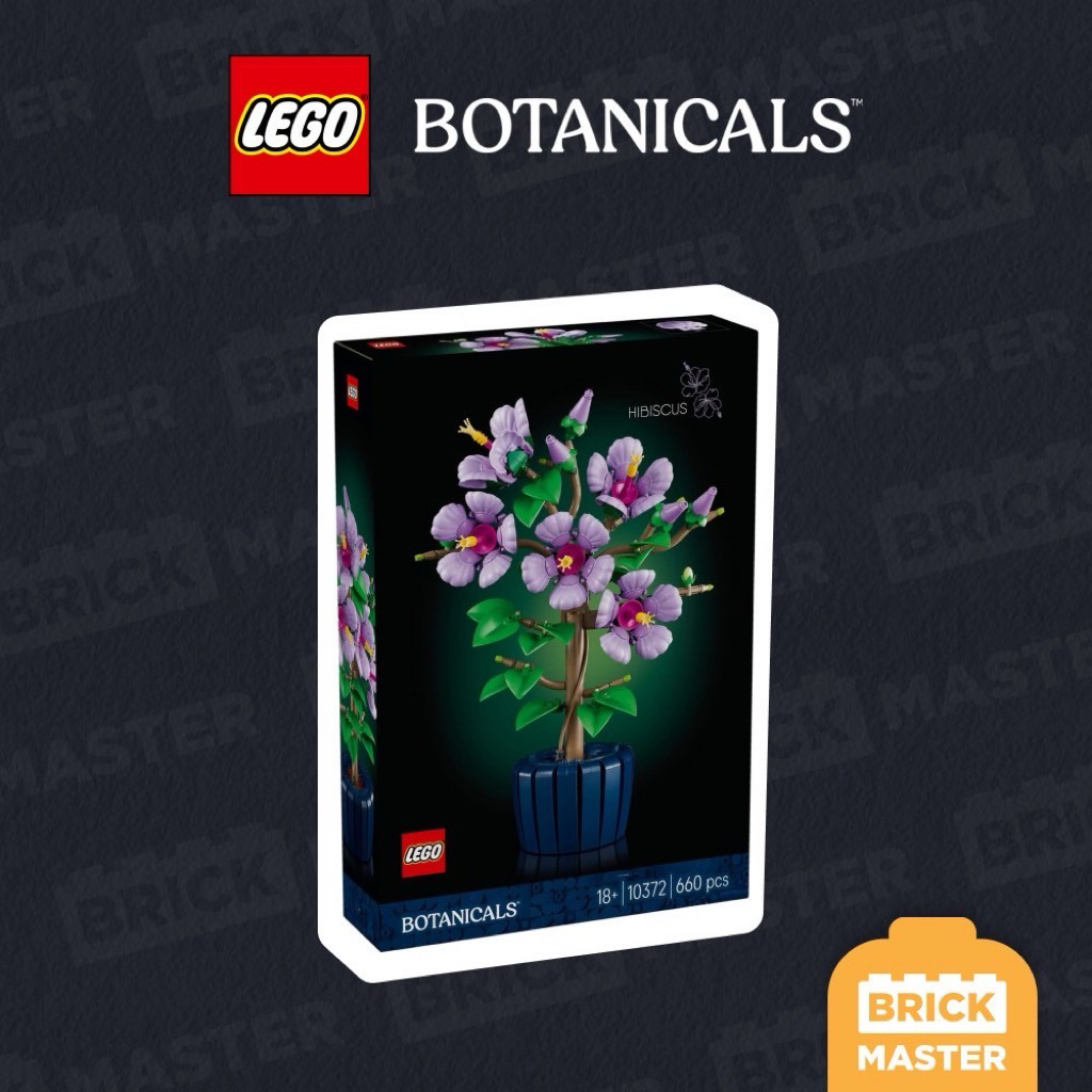LEGO BOTANICALS 10372 : Hibiscus (เลโก้ ดอกไม้ สกุลชบา)