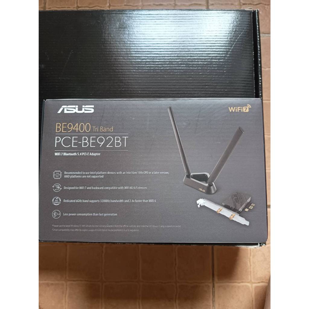 รายการที่ 3 PCI Wifi7 ASUS PCE-BE92BT WI-FI 7 BT 5.4