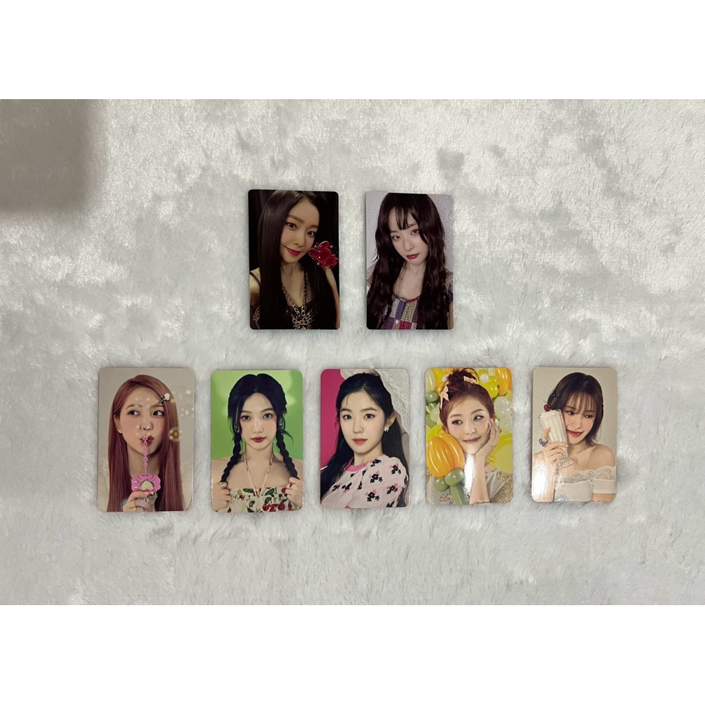 Red velvet Photocard Concert Balance FanCon Cinema Irene Seulgi