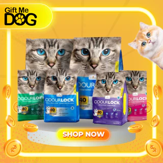 ODOUR LOCK Ultra Premium โอโดล็อค ทรายแมวหินภูเขาไฟอัลตราพรีเมี่ยม ขนาด12kg