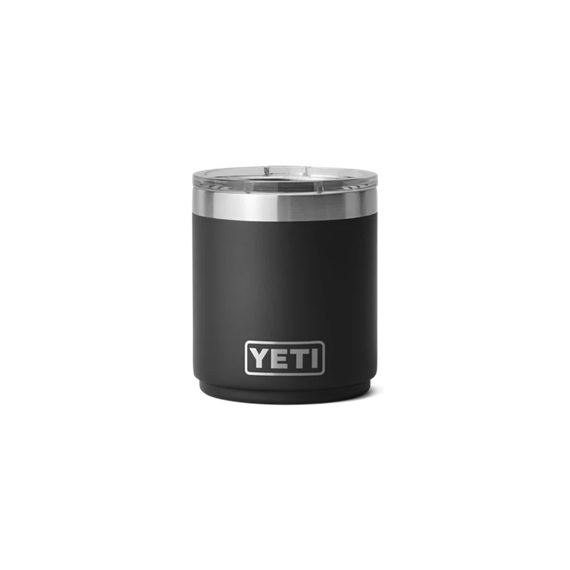 YETI RAMBLER 10 OZ LOWBALL 2.0 WITH MAGSLIDER LID BLACK