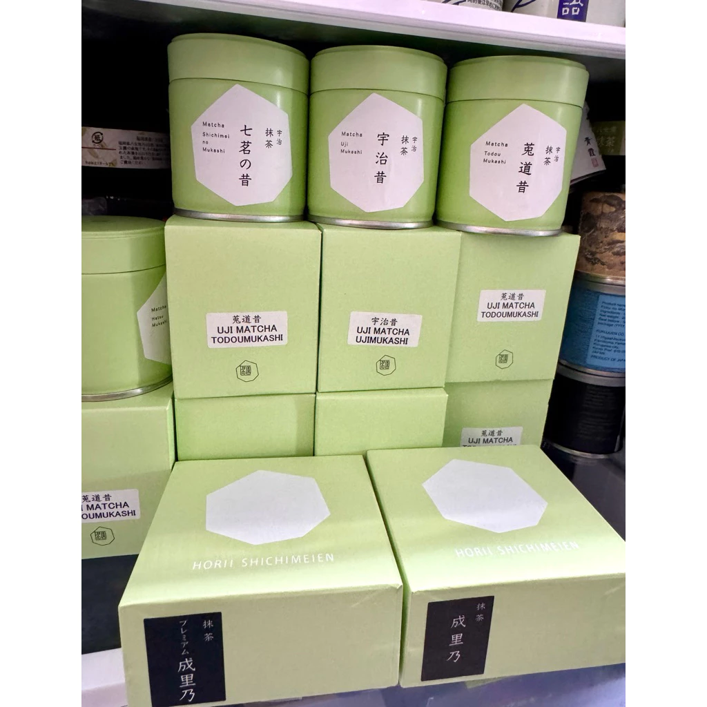 ของแท้พร้อมส่ง ถูกสุด Horii Shichimeien Matcha ผงมัทฉะเกรดพิธีการ โฮริอิ โทนดอกไม้ขนมหวาน โฮริ Nario Toudou Agata ตัวฮิต