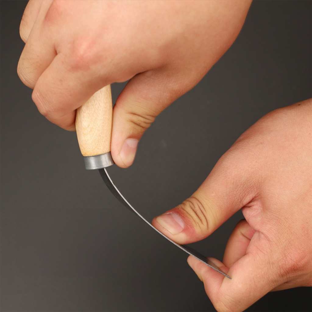 เกรียงโป้ว เกรียงแซะ ด้ามไม้ ขนาด1-5นิ้ว ใช้งานขูดลอกสี โป้วซ่อม ฉาบสี แต่งลายปูนเปลือย - รูปที่ 6