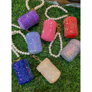 กระปุกยาดมติดเพชร เคสยาดมหงษ์ไทย*พร้อมส่ง*(กระปุกเปล่า20g)