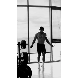 Saint Barbellion - Mens Half Tight กางเกงวิ่ง รัดรูป ขาสั้น Compression Wear