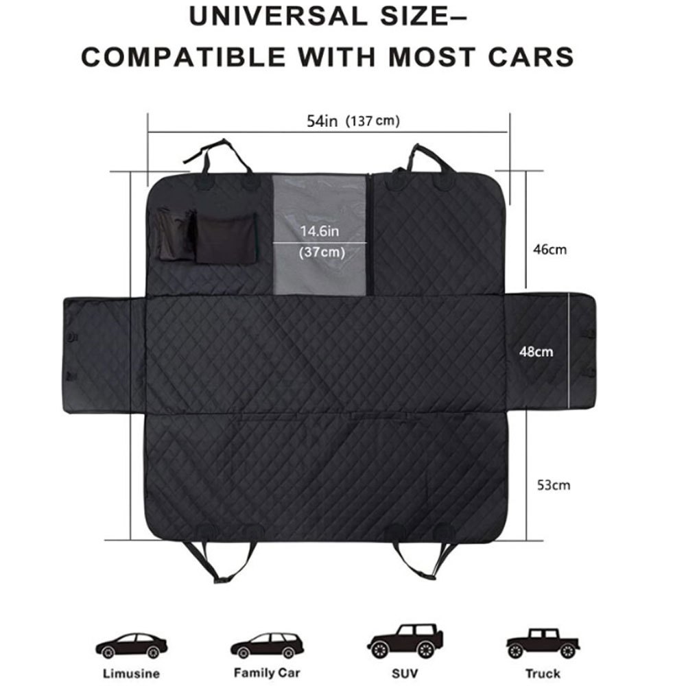 ERORO ผ้าคลุมเบาะกันเปื้อนสุนัข กันน้ำ สำหรับสัตว์เลี้ยง Pet Seat Cover - รูปที่ 3