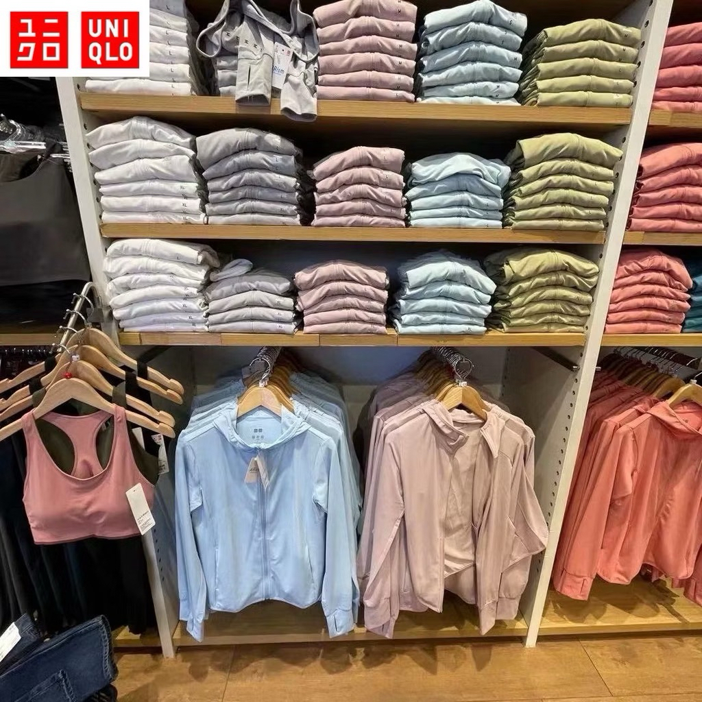 Uniqlo เสื้อกัน uv AIRism ผู้หญิงผู้ชายใส่ได้