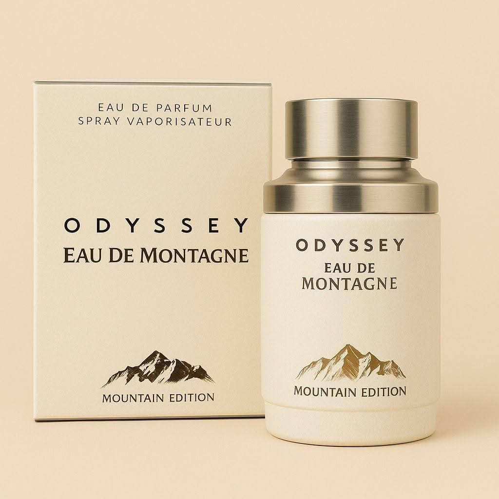 Odyssey Eau de Montagne Mountain Edition by Armaf เป็นน้ำหอมประเภท Eau de Parfum (EDP) สำหรับผู้ชายแ