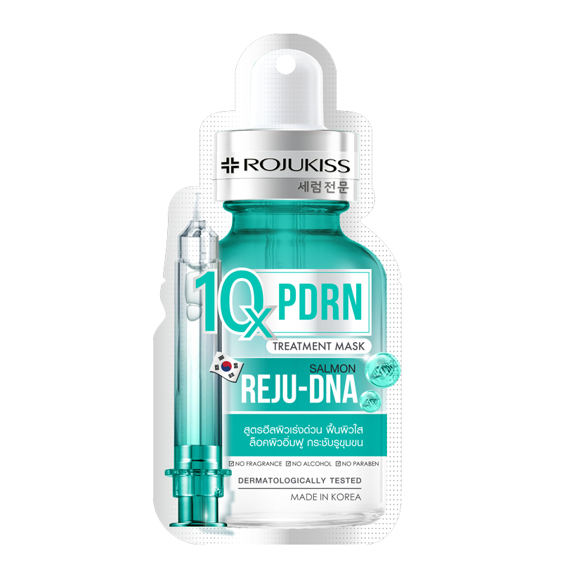 (12ชิ้น/กล่อง) Rojukiss PDRN 10x Treatment MASK (3833)
