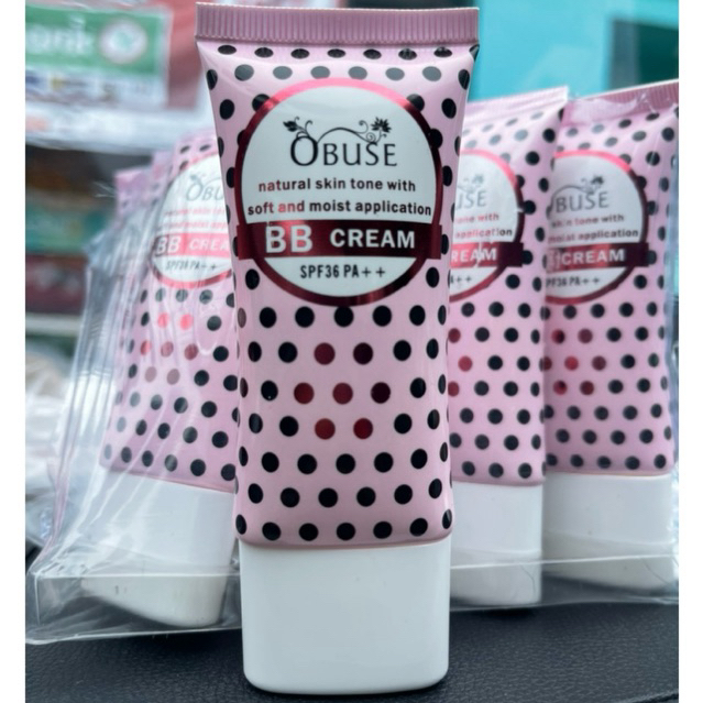 ‼️โล๊ะสต๊อก ลดราคา‼️ บีบีครีมโอบิวซ์ ‼️ส่งฟรี‼️ Obuse BB Cream SPF36 PA++ 30 ml. ครีมรองพื้นผสมกันแดด บีบีครีมผสมกันแดด