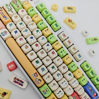 พร้อมส่งจากไทย⚡Crayon Shin-chan คีย์แคปไทย keycapไทย Kuromi ใช้สำหรับ mechanical keyboardส่วนใหญ่