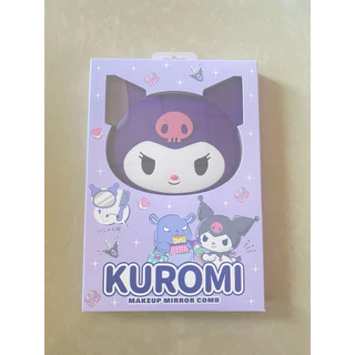 🇨🇳🎀🪞 หวี+กระจกพกพา Sanrio ลาย Kuromi / My Melody / Cinnamoroll 🎀🪞