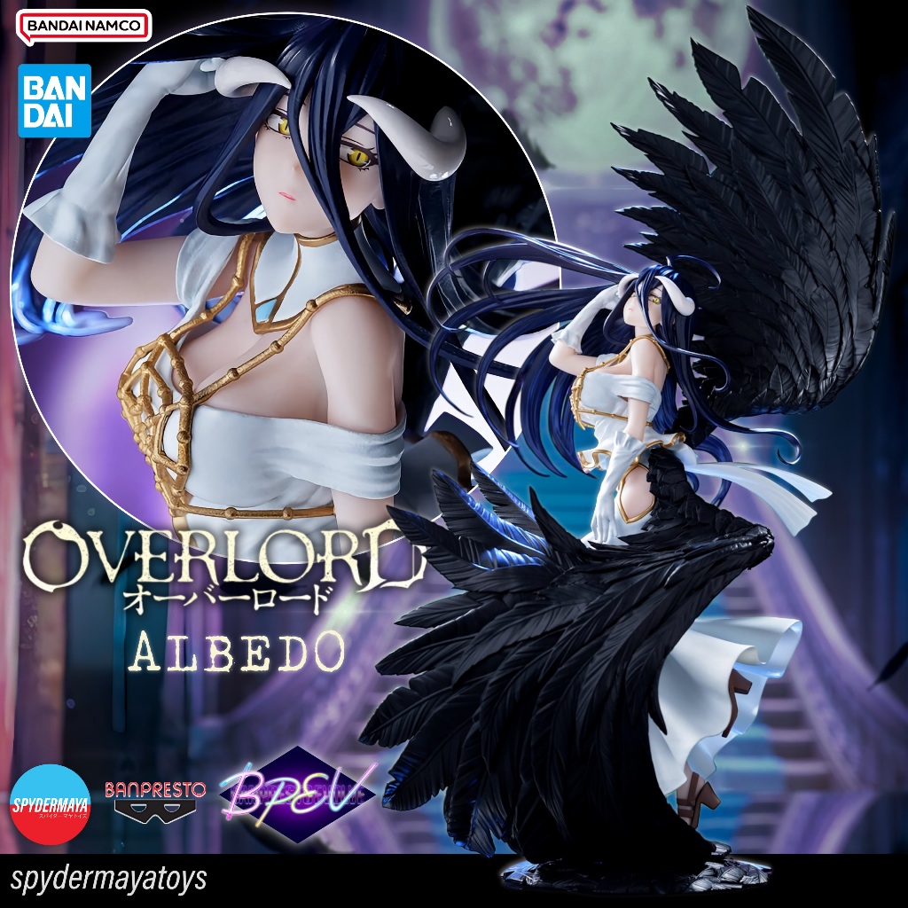 [พร้อมส่ง] ฟิกเกอร์ Albedo BPEV  – OVERLORD – Banpresto