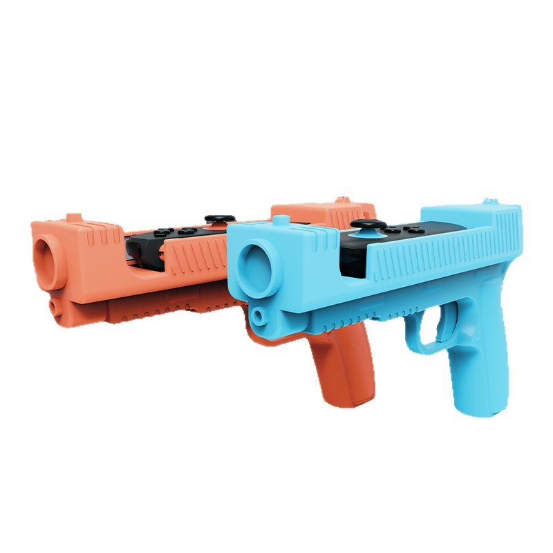 Nintendo Switch 2 อุปกรณ์เสริมจอยปืนยี่ห้อ อาจิโตโม สำหรับเล่นเกมยิงปืนจอยปืนซ้ายและขวาแพ็ค 2  ชิ้น - รูปที่ 6