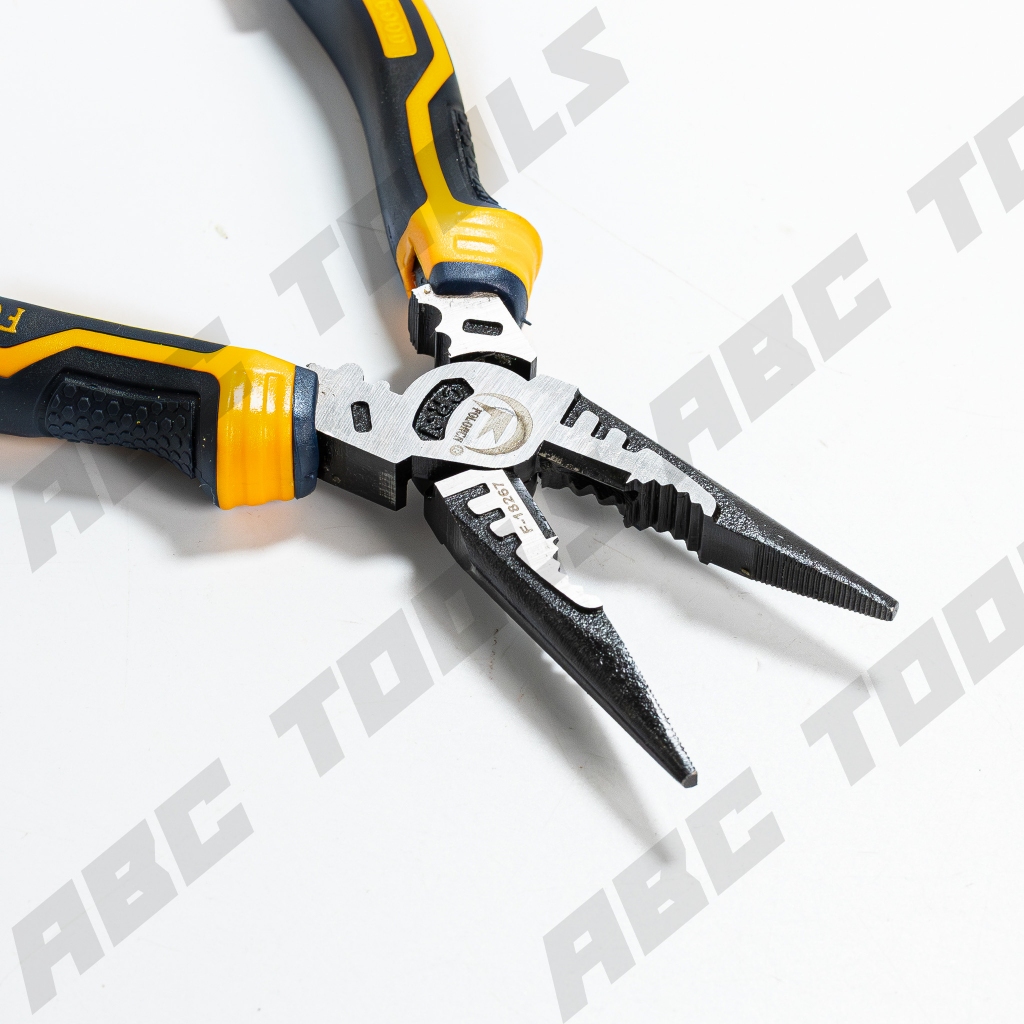 คีมช่าง คีมปากจิ้งจก คีมปากแหลม ปากตัด 6 นิ้ว และ 8 นิ้ว เกรดพรีเมี่ยม FOLONCN คีม คีมปากรวม คีมปากจระเข้ ครีมตัดลวด คร - รูปที่ 4