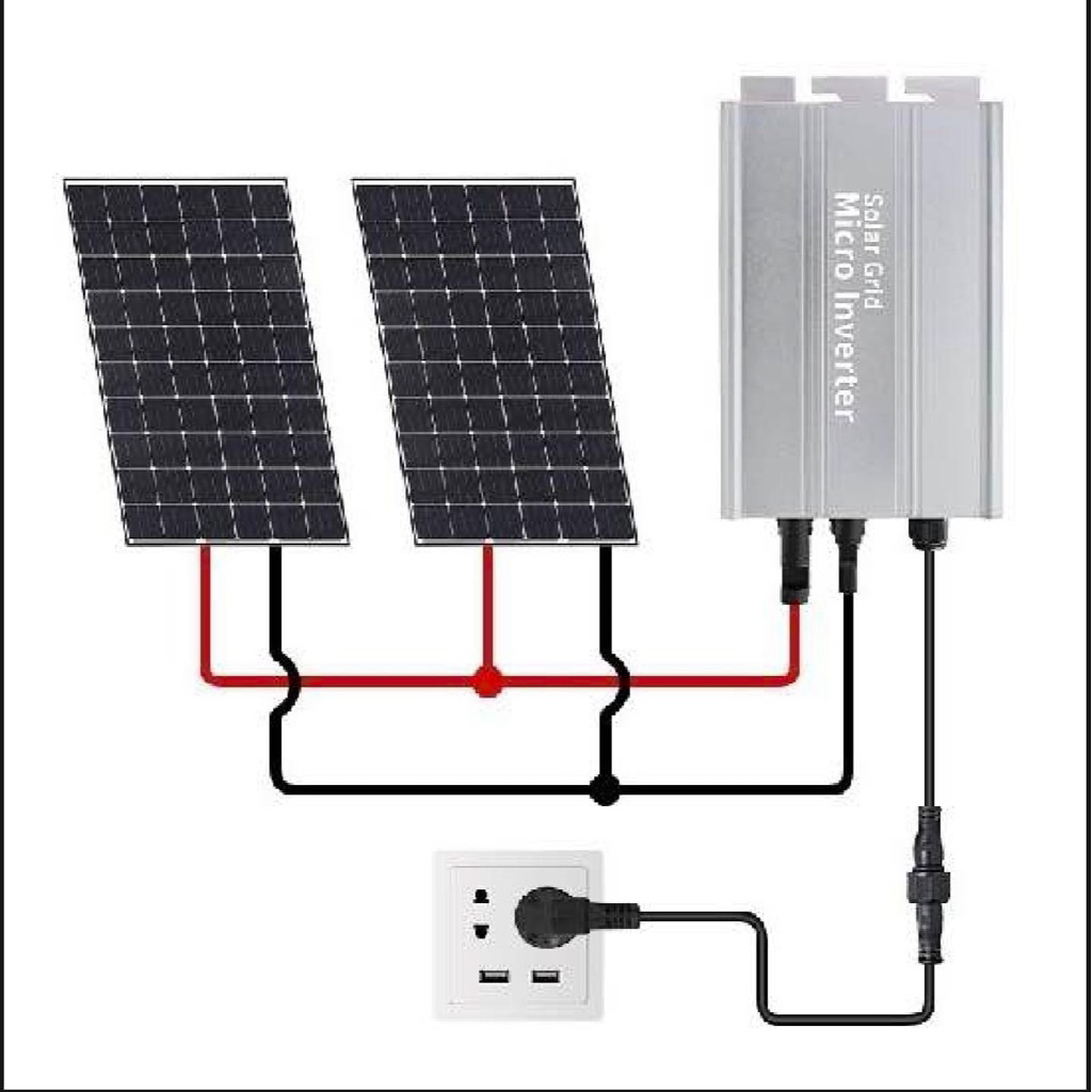 grid tie micro inverter 1000w 18-50v ตัวช่วยลดค่าไฟ ไมโครกริด
