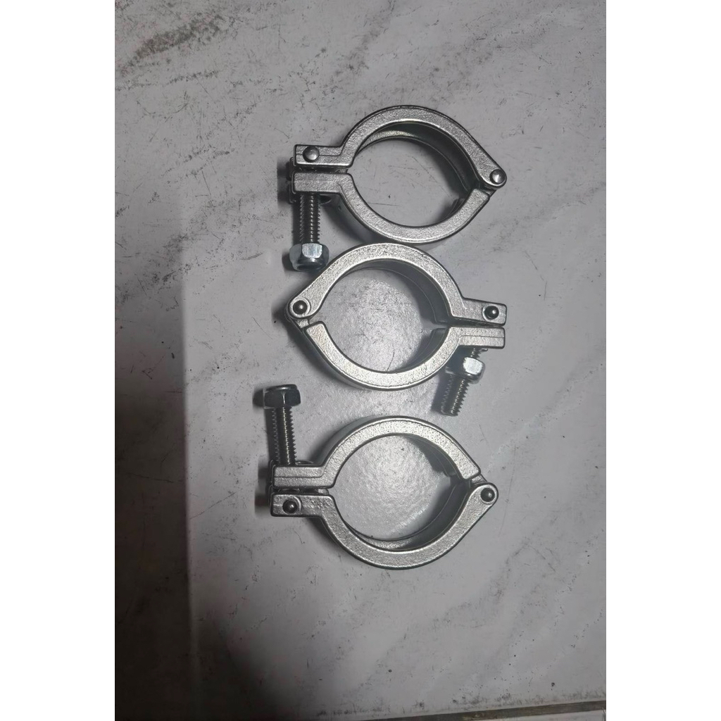 เข็มขัดรัดคอท่อ Zontes368G พร้อมน็อตกันคลาย