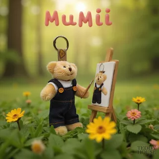 Teddy House : MuMii Keychain พวงกุญแจน้องหมี ขนาด 4 นิ้ว สามารถถอดชุดได้ ของขวัญสุดคิ้วท์