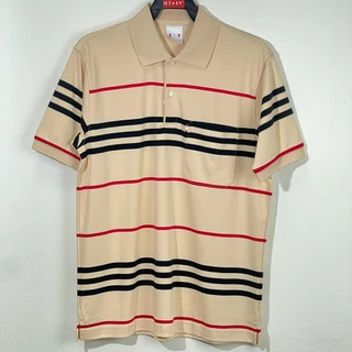 [ลดล้างสต็อก] GQ Classic เสื้อโปโลลางทางสีซัมเมอร์ คอลเลคชั่น 2024