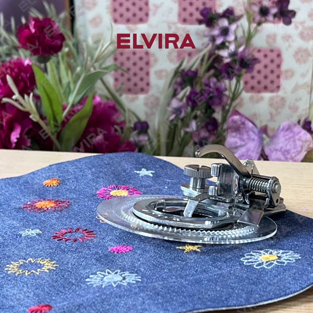 ELVIRA ตีนผีทำดอกไม้ FLOWEF STITCH-3700L(12-8101-6015)