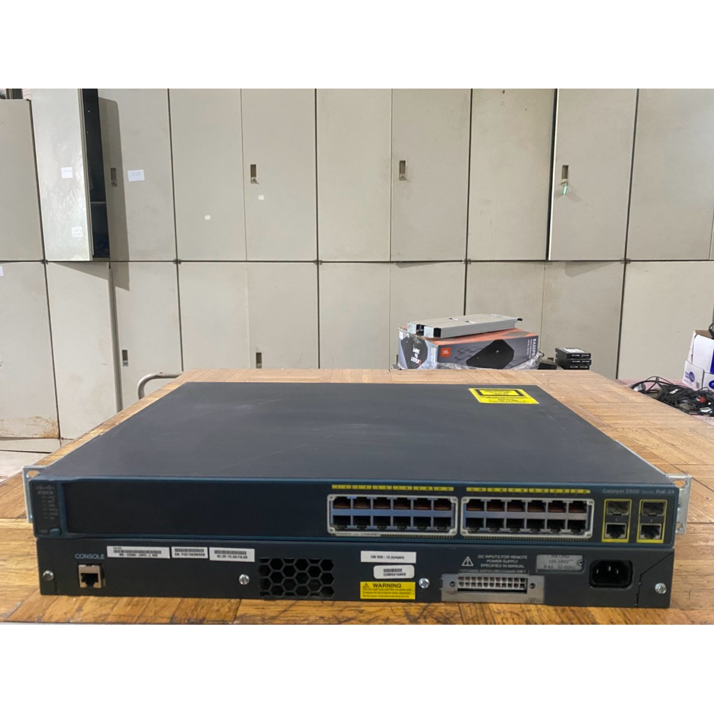 Cisco Catalyst 2960-24PC-L POE-24 (มือ2 พร้อมใช้งาน)
