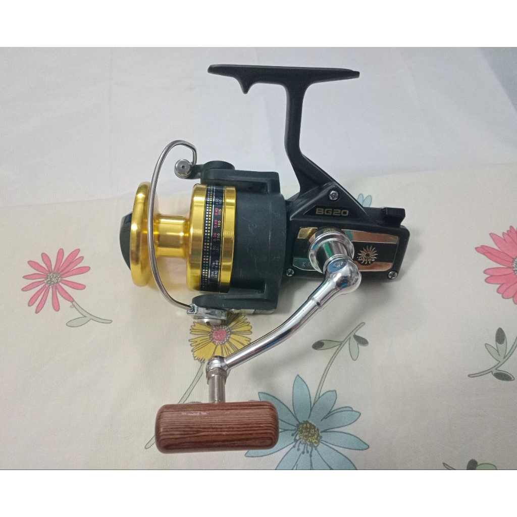 Daiwa BG20 Thailand มือสอง รอกสปินนิ่งไดว่าเบรคหน้า รอกคลาสสิค รอกวินเทจ รอกสะสม Spinning Reel อุปกร