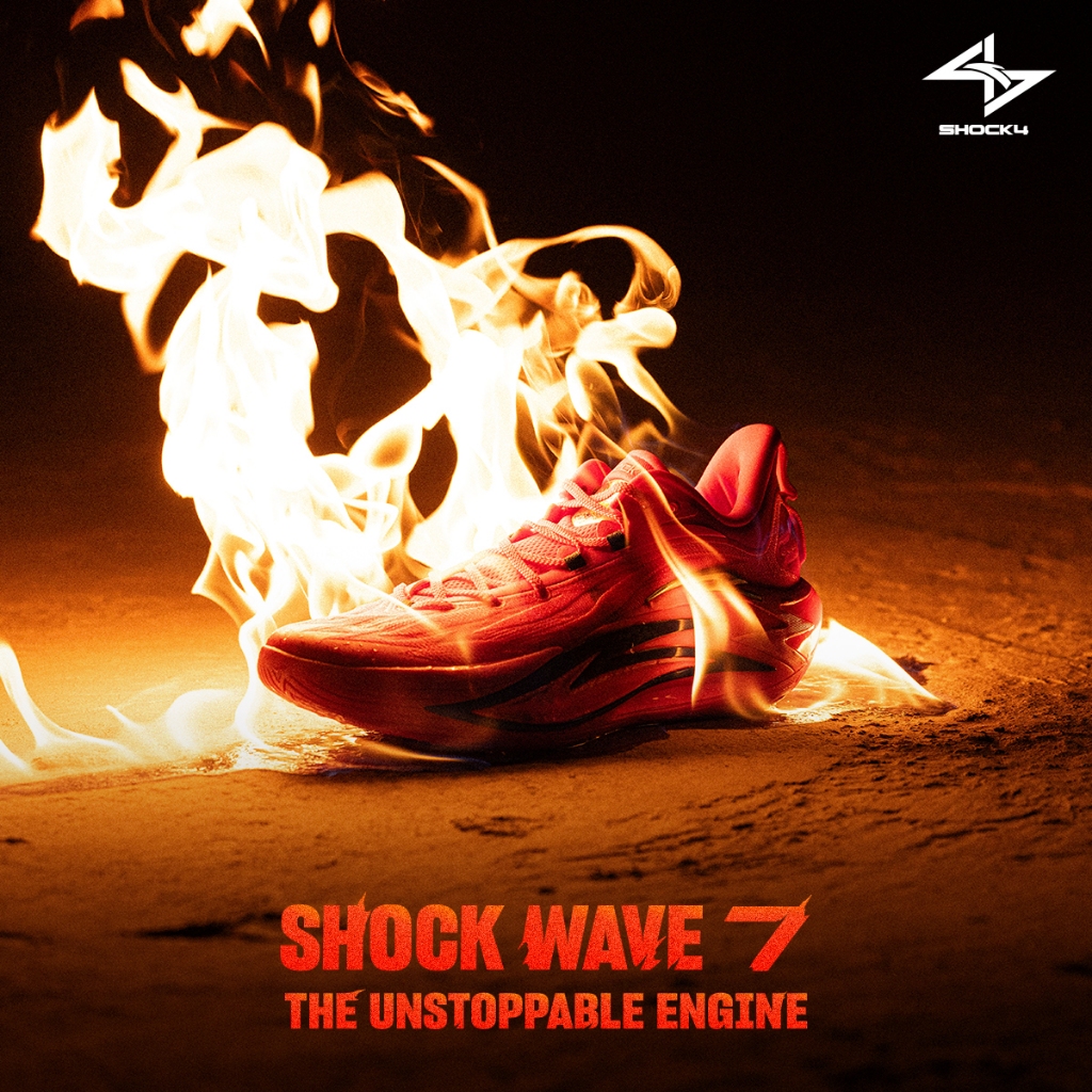 [ANTA X Kyrie Irving] Shock Wave 7 A-SHOCK PRO รองเท้าบาสเก็ตบอลชาย 1125C1126 Official Store