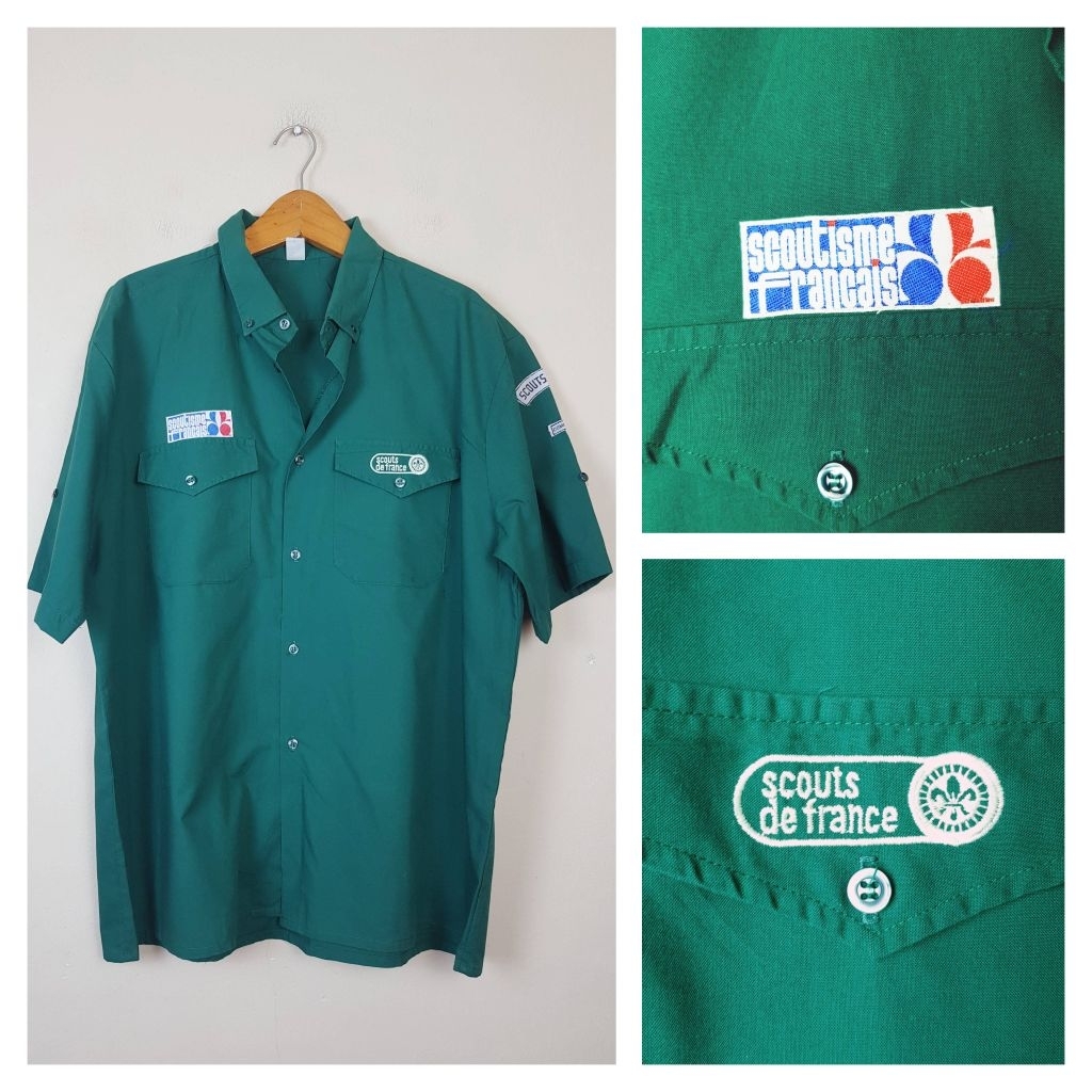 Scouts de France - Boyscouts of France Short Sleeves Shirt 🇨🇵