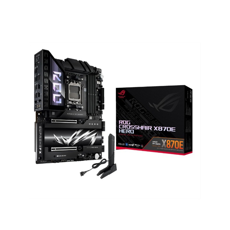 MAINBOARD (เมนบอร์ด) ASUS ROG CROSSHAIR X870E HERO (AMD SOCKET AM5 DDR5 ATX)