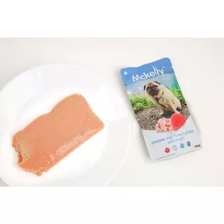 (12 ซอง) Mckelly Delite อาหารเปียกสุนัขโต แมคเคลลี่ ดีไลท์ ขนาด 130 g