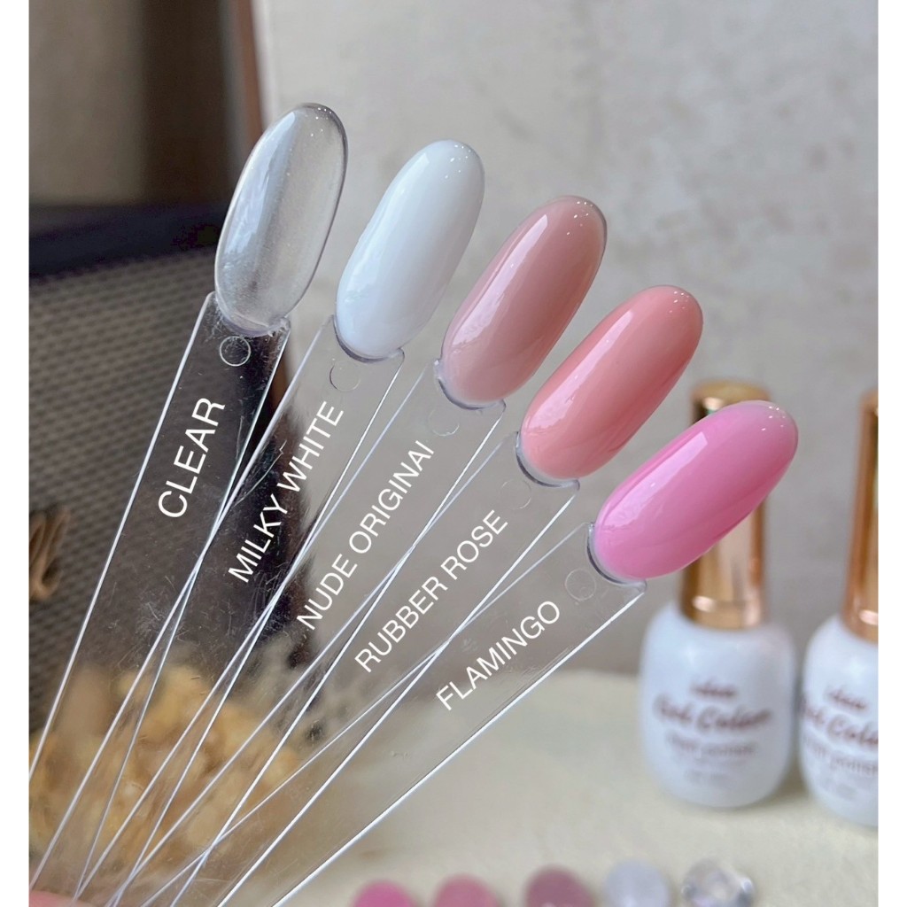 อุปกรณ์ทำเล็บ Idea Rubber base เบสหนาเสริมหน้าเล็บ สำหรับคนเล็บไม่แข็งแรง เล็บบางฉีกง่าย แนะนำเลยค่ะ