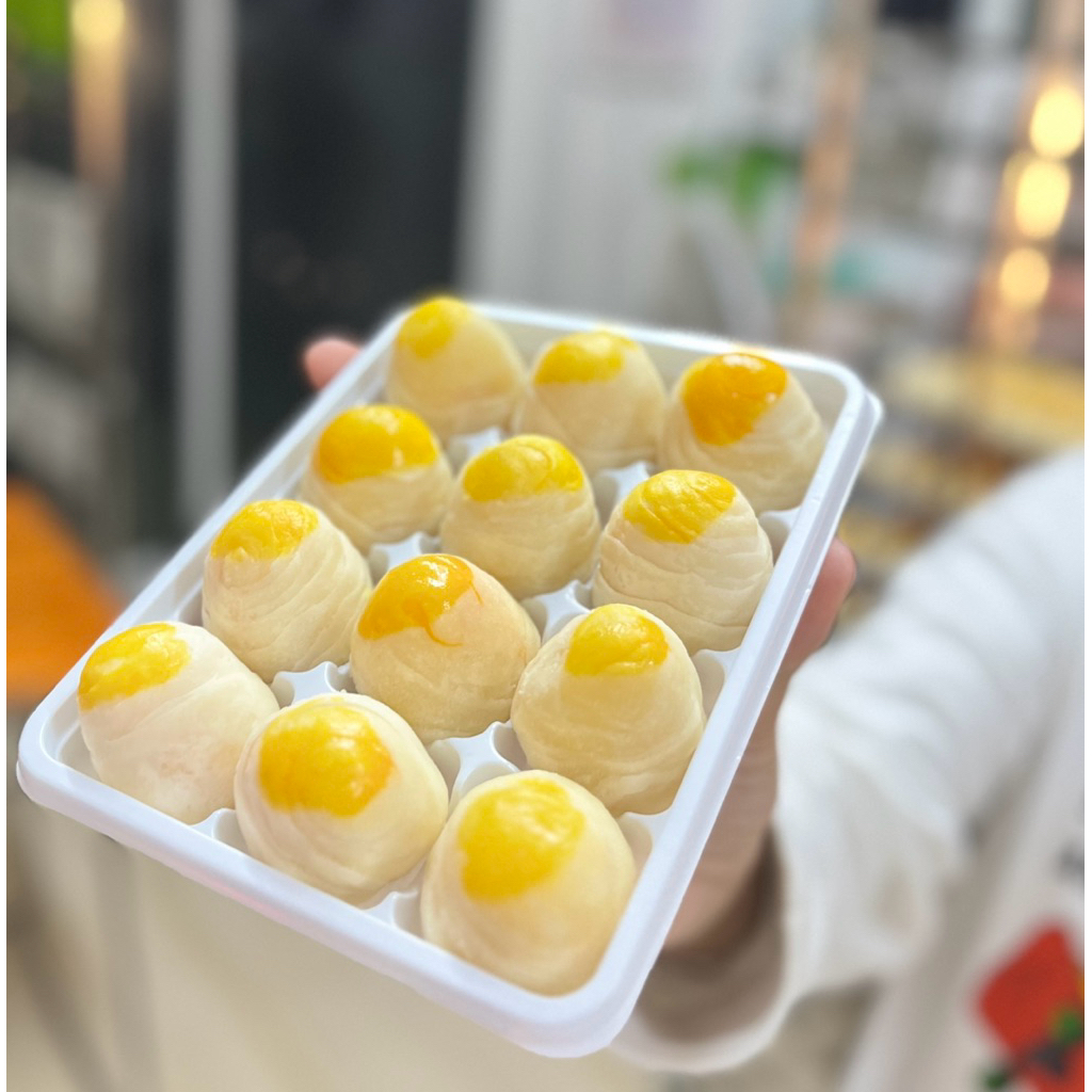 ขนมเปี๊ยะไส้ถั่วไข่เค็ม และไส้อื่นๆ แป้งนุ่มแป้งบาง ขนมเปี๊ยะบ้านแกรนด์