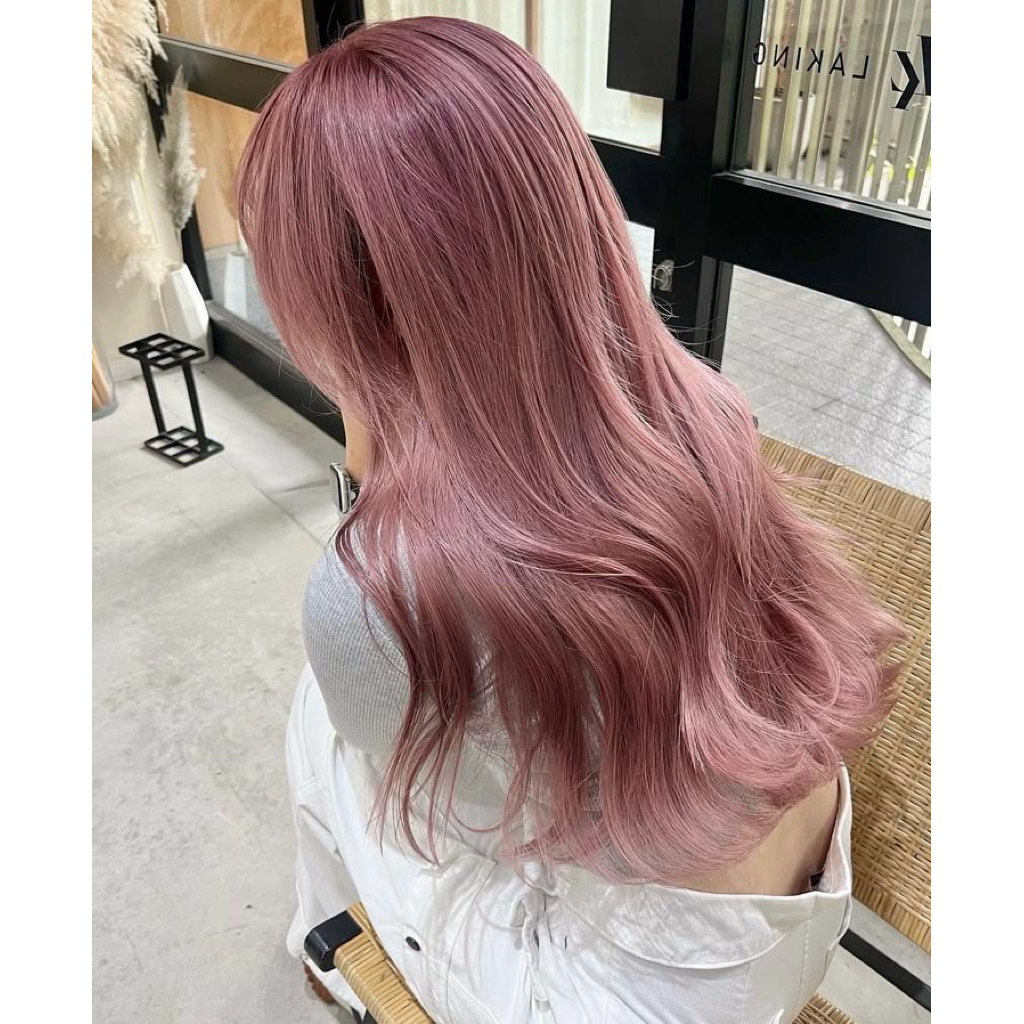 ♥️MERZii color keratin Mask 250 ml. สีMulberry ชมพูเบอรี่🩷 ผมสว่าง ระดับ 4-5-6 - รูปที่ 4