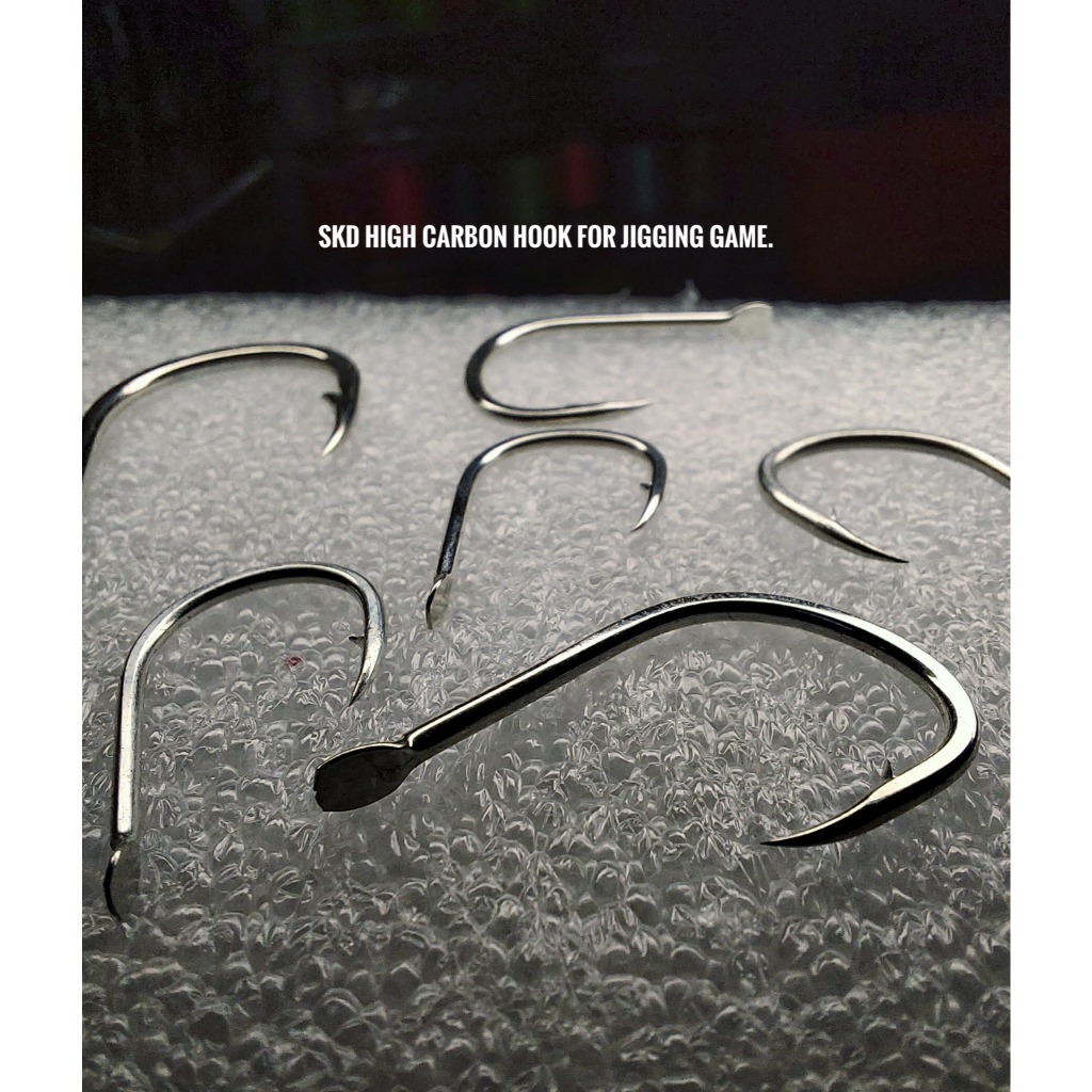 ตัวเบ็ด SKD ISEAMA High Carbon Hook สำหรับการผูกเบ็ดตกปลาแบบ Jigging ราคา ถูกที่สุด ดีลบีเคเค แกลเลอรีภาพที่ 9