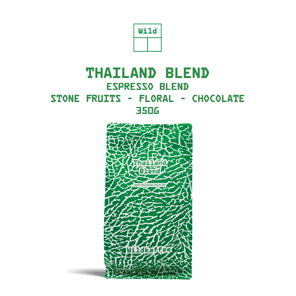 Espresso Blend | Project Thailand - Doi Pangkhon Wildkaffee 350g | เมล็ดกาแฟ คั่วอ่อน ดอยปางขอน
