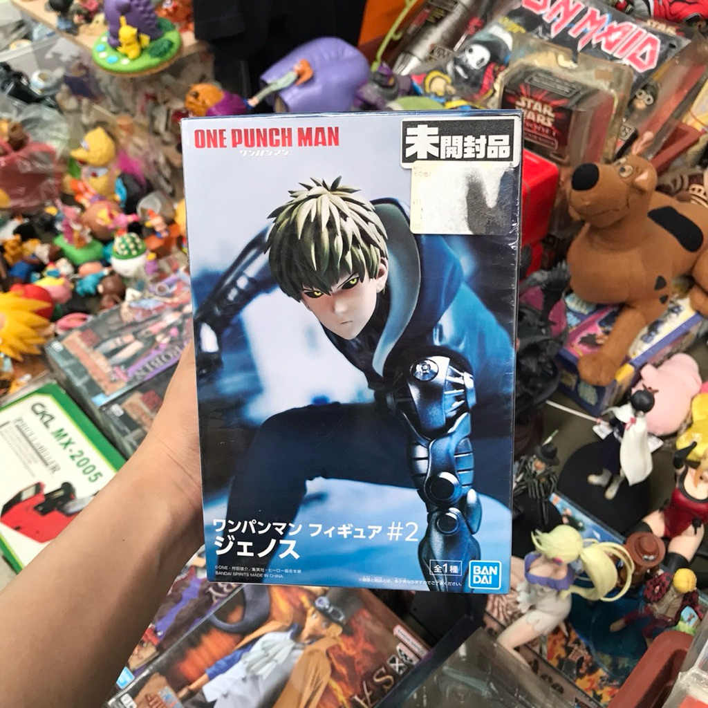 One Punch Man Figure Genos ฟิกเกอร์วันพันช์แมน ของแท้ 100% จากญี่ปุ่น สภาพใหม่มือ1 อุปกรณ์ครบกล่อง