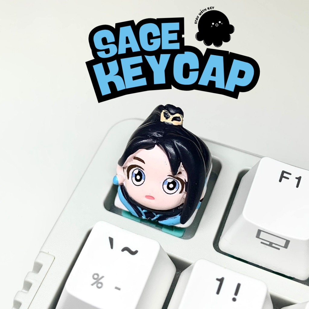 Sage Valorant Keycap พร้อมส่ง